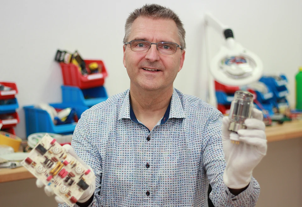 audioCulture - Diethard Kumpf in the manufactory