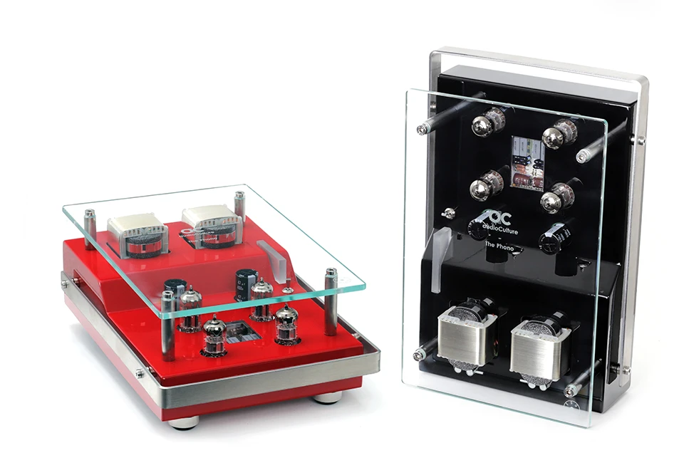 audioCulture - The Phono rot und schwarz